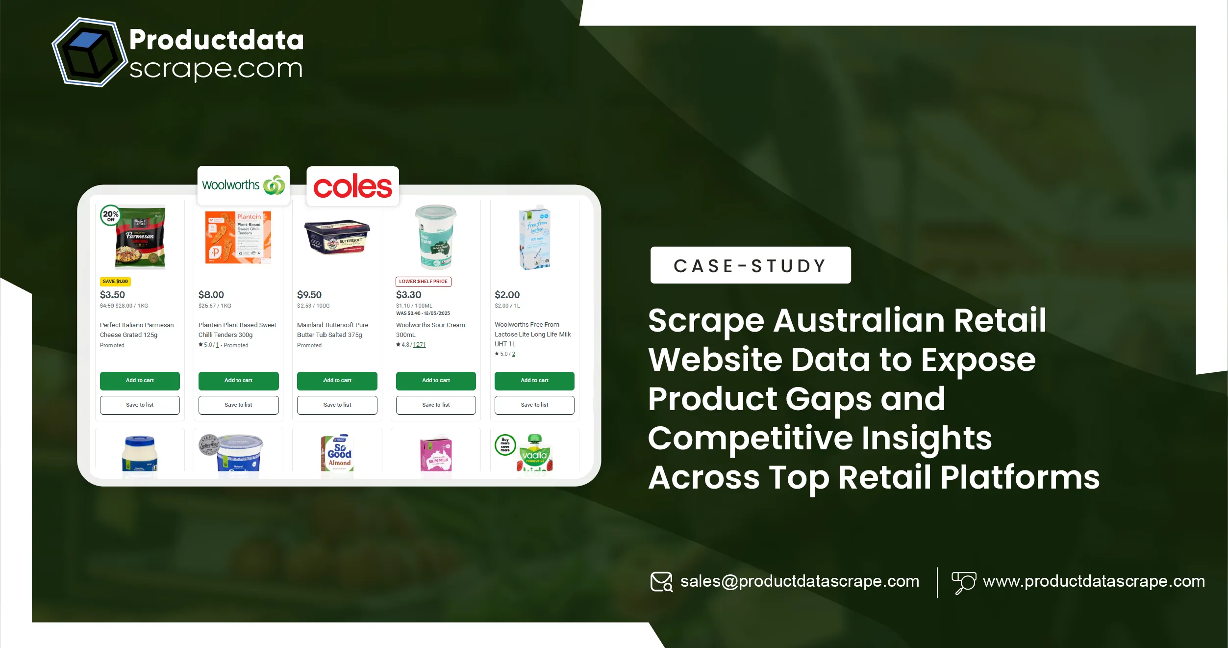 Scrape Australian Retail Website Data to Expose Product Gaps and Competitive